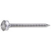 1-3/4"  Lead Head Roofing Nails, 10 Gauge, Bright, Diamond Point, Smooth Shank, (1 lb Box/12 Boxes), Grip Rite #134LH1