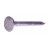 2-1/2"  Roofing Nails, 11 Gauge,  Electrogalvanized, Diamond Point, Smooth Shank, (1 lb Box/12 Boxes), Grip Rite #212EGRFG1