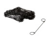 6 in. 17-Gauge Bar Ties, Black Annealed (5000 Ties/Roll), Grip Rite #BT176X5