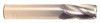 9/16" Dia x 3-1/2" OAL x 9/16" Cut Diameter, 2 Flute Solid Carbide End Mills, Single End Square, Uncoated (Qty. 1)