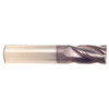 1/8" Dia x 1-1/2" OAL x 3/64" Cut Diameter, 2 Flute Solid Carbide End Mills, Single End Square, AlTiN - HTC Hard Coat (Qty. 1)