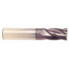 1/4" Dia x 2-1/2" OAL x 13/64" Cut Diameter, 2 Flute Solid Carbide End Mills, Single End Square, AlTiN - HTC Hard Coat (Qty. 1)