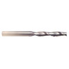 1/8" Cut Dia x 1" Flute Length x 3" OAL Solid Carbide End Mills, Extra Long Length, Single End Square, 2 Flute, Uncoated (Qty. 1)