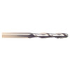 3/4" Cut Dia x 4" Flute Length x 7" OAL Solid Carbide End Mills, Extra Long Length, Single End Ball, 2 Flute, Uncoated (Qty. 1)