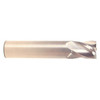 1/4" Cut Dia x 1/2" Flute Length x 2" OAL Solid Carbide End Mills, Stub Length, Single End Square, 4 Flute, Uncoated (Qty. 1)