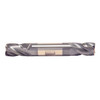 9/16" Cut Dia x 5/8" Shank Diameter x 1-1/4" Flute Length x 5" OAL Solid Carbide End Mills, Double End Square - w/ Weldon Flats, 4 Flute, AlTiN - Hard Coat (Qty. 1)