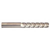 5/8" Cut Dia x 5" Flute Length x 8" OAL Solid Carbide End Mills, Extra-Extra Long Length, Single End Square, 2 Flute, Uncoated (Qty. 1)