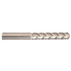 1/2" Cut Dia x 5" Flute Length x 8" OAL Solid Carbide End Mills, Extra-Extra Long Length, Single End Ball, 2 Flute, Uncoated (Qty. 1)