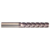 1" Cut Dia x 5" Flute Length x 8" OAL Solid Carbide End Mills, Extra-Extra Long Length, Single End Square, 4 Flute, AlTiN - Hard Coat (Qty. 1)