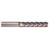 1" Cut Dia x 8" Flute Length x 12" OAL Solid Carbide End Mills, Extra-Extra Long Length, Single End Square, 4 Flute, AlTiN - Hard Coat (Qty. 1)