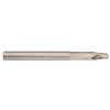 1/2" Flute Dia x 1/2" Shank Dia x 5/8" Length of Cut x 6" OAL Solid Carbide End Mills, Long Reach, Single End Ball, 2 Flute, AlTiN - Hard Coat (Qty. 1)