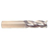 5/8" Flute Dia x 5/8" Shank Dia x 3" Cut Length x 6" OAL Solid Carbide End Mills, Spoon Cutter, 38 Degree Helix, Single End Square, 3 Flute, Uncoated (Qty. 1)