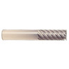 1" Flute Dia x 1" Shank Dia x 3" Cut Length x 6" OAL Solid Carbide Tough End Mills, 45 Degree Helix, Single End Square, 5 Flute, AlTiN - Hard Coat (Qty. 1)