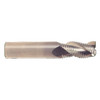 3/4" Flute Dia x 3/4" Shank Dia x 1-5/8" Length of Cut x 4" OAL Solid Carbide Roughing "Hog" End Mills, Fine Pitch Knuckle Rougher for Aluminum, 35 Degree Helix, Single End Square, 3 Flute, AlTiN - Hard Coat (Qty. 1)