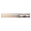 7 mm Dia x 19 mm Flute Length x 63 mm OAL Solid Carbide End Mills, Single End Square, 2 Flute, Uncoated (Qty. 1)