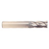 1.5 mm Dia x 5 mm Flute Length x 38 mm OAL Solid Carbide End Mills, Single End Square, 3 Flute, Uncoated (Qty. 1)
