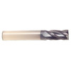4 mm Dia x 14 mm Flute Length x 50 mm OAL Solid Carbide End Mills, Single End Square, 2 Flute, AlTiN - Hard Coat (Qty. 1)