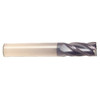 4.5 mm Dia x 14 mm Flute Length x 50 mm OAL Solid Carbide End Mills, Single End Square, 2 Flute, AlTiN - Hard Coat (Qty. 1)