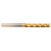 4 mm Dia x 25 mm Flute Length x 75 mm OAL Solid Carbide End Mills, Long Length, Single End Square, 2 Flute, TiN Coated (Qty. 1)
