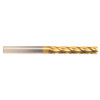 4 mm Dia x 50 mm Flute Length x 100 mm OAL Solid Carbide End Mills, Long Length, Single End Square, 4 Flute, TiN Coated (Qty. 1)