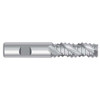 1" Dia x 2" Cut Length x 4-1/2" OAL M-42 Cobalt Finishing & Roughing End Mills, 3 Flute Aluminum Coarse Knuckle, Center Cut, Uncoated (Qty. 1)