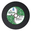 14" x 1/4" x 1" DPH Walk-Behind Street Saw Wheels with Drive Pin Hole for Concrete, Mercer Abrasives 609050 (5/Pkg.)