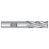2" Cut Dia x 1-1/4" Shank Dia x 2" Cut Length x 4-1/2" OAL M-42 Cobalt End Mills, 8 Flute, Roughing & Finishing "Truncated", Non-Center Cut, TiAlN Coated (Qty. 1)