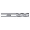 1/2" Cut Dia x 1/2" Shank Dia x 2" Cut Length x 4" OAL M-42 Cobalt End Mills, 4 Flute, Roughing & Finishing "Truncated", Non-Center Cut, TiAlN Coated (Qty. 1)