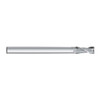 3/16" Cut Dia x 3/8" Shank Dia x 2-11/16" Cut Length x 2-11/16" OAL M-7 HSS Long Reach End Mills, 2 Flute Single End Center Cut, TiN Coated (Qty. 1)