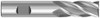 7/8" Cut Dia x 3/4" Shank Dia x 1-7/8" Cut Length x 4-1/8" OAL M-7 HSS End Mills, 4 Flute, Non-Center Cut, TiN Coated (Qty. 1)