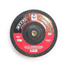 9" x 1/4" x 7/8" A24U T27 Depressed Center Grinding Wheel - Single Grit, Mercer Abrasives 624080 (15/Pkg.)
