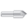 3/16" Body Dia. x 3/16" Shank Dia. x 1-1/2" OAL 60 Degree HSS Chatterless Countersink, Single Flute (Qty. 1)