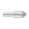 2-1/2" Body Dia. x 1" Shank Dia. x 2-1/8" Shank Length x 4-3/4" OAL 60 Degree HSS Chatterless Countersink, 6 Flute (Qty. 1)