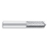 1/8" Cut Dia. x 1/2" Flute Length x 1/8" Shank Diameter x 1-1/2" OAL Solid Carbide All Purpose Router, Diamond Cut, 135 Degree Drill Point (Qty. 1)