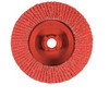 Type 29 Premium Ceramic Trimmable Flap Discs - 4-1/2" x 5/8" - 11, Grit: 40, Mercer Abrasives 349T040 (10/Pkg.)