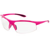 ERB Ella Safety Glasses, Pink Frame/Clear Anti-Fog Lens 18620 (12 Pr.)