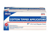 Cotton Tipped Applicators, 3", 100/Pkg