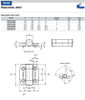 Kipp Plastic Detent Hinge, K0439.56181800 (1/Pkg.)