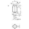 Kipp Flattened Straight Bolts, Style C, Short Version, 6mm x 7mm, K0293.406 (10/Pkg.)