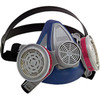 MSA Advantage 200 LS Half-Mask Respirator, 2-Pc Neckstrap, Medium