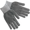 Memphis Regular-Weight PVC Coated String Knit Gloves, Dual-Sided Dots, Large, Natural (12 Pair)