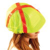 High-Vis Regular-Brim Hard Hat Cover, Yellow