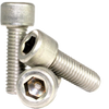 #4-40 x 1" Fully Threaded UNC Socket Head Cap Screws Stainless Steel 18-8 (100/Pkg.)