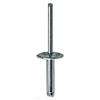 SBS 4-2L 1/8 (.063-.125) x 0.250 Steel/Steel Large Dome Head Blind Rivet (500/Pkg.)