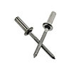 STSSCE 6-6 3/16 (.251-.375) Stainless Steel 304/Stainless Steel 420 Grooved Dome Closed-End Blind Rivets (4000/Bulk Pkg.)