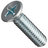 M8-1.25 x 40 mm (Fully Threaded) Flat Head Phillips 304 Stainless Steel Machine Screws (100/Pkg.)