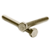 #8-32 x 3/4" Trimmed Hex Head Machine Screwss, 18-8 Stainless Steel (100/Pkg.)