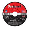5" x .045" x 7/8" Type 27 Abrasive Cut-Off Wheel, TA60U, Proferred # A01021 (25/Pkg.)