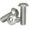 1/4"-20 x 3/4" Fully Threaded Button Socket Head Cap Screws, 316 Stainless Steel (100/Pkg.)