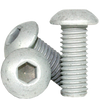 1/4"-20 x 1-1/4" Fully Threaded Button Socket Head Cap Screw, Alloy Mechanical Zinc CR+3 (100/Pkg.)